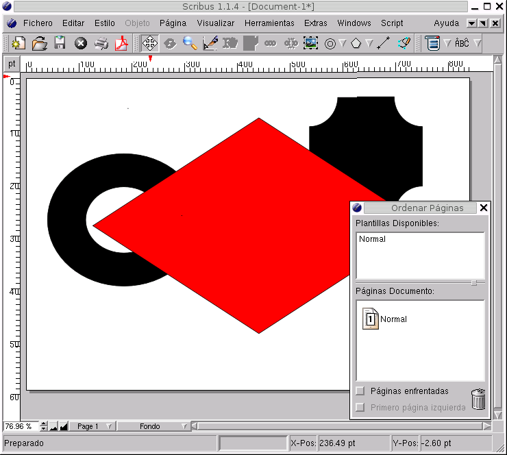 Image scribus